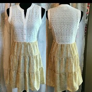 This very beautiful eyelet dress